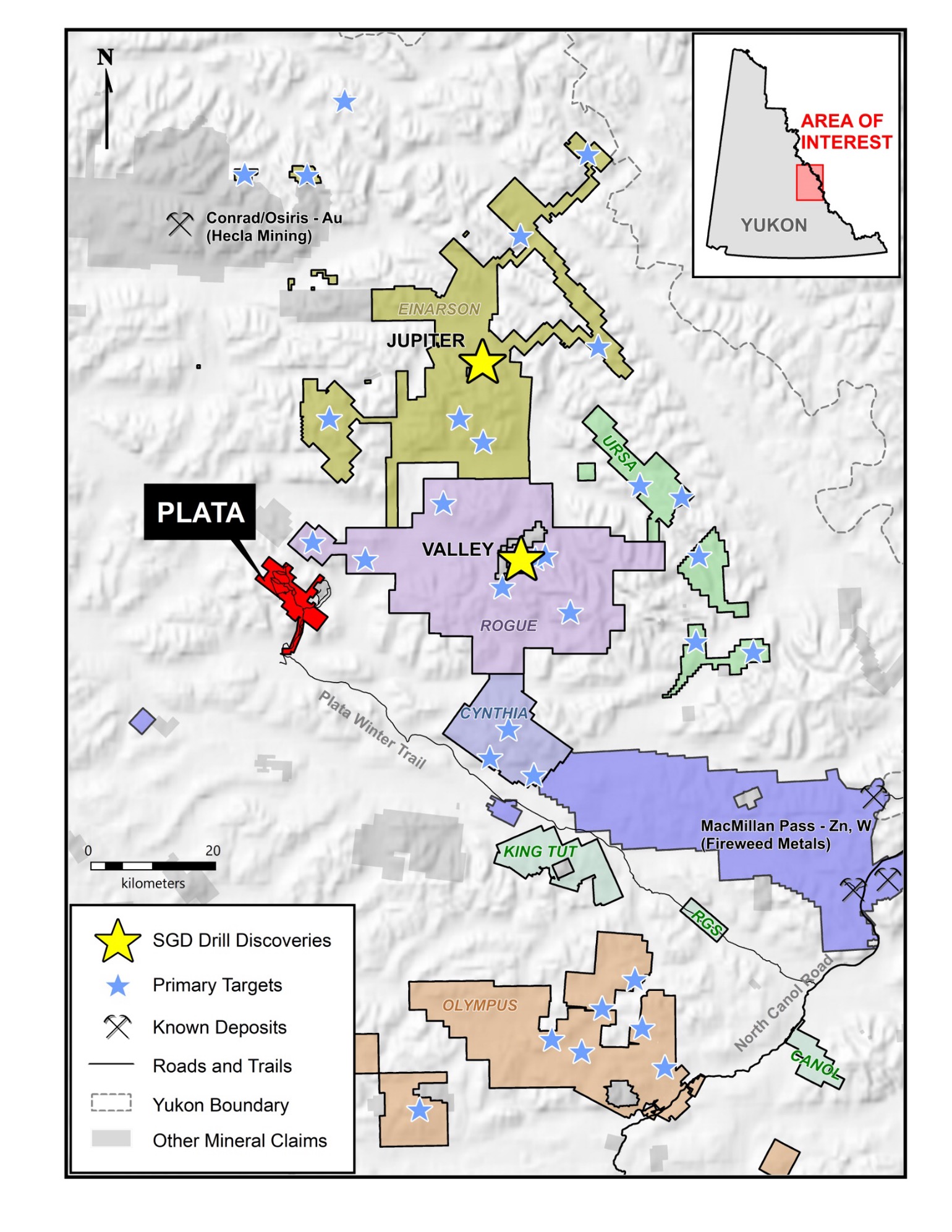 Plata Region plus Claims